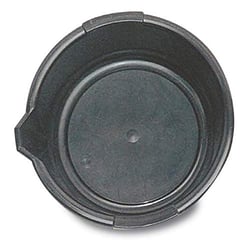 Picture of WirthCo 32950 Utility Basin Drain Pan 6.5 Quart Black Polypropylene