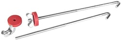 Picture of Performance Tool W1695C 10-Inch J-Style Battery Hold Down Bolts with Hardware