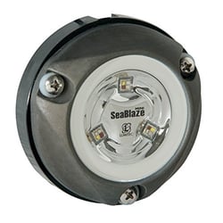 Picture of Lumitec 101457 Zambezi Mini Pontoon Surface Mount Underwater Light Blue