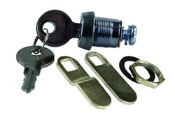 Picture of JR Products 00155 Keyed Compartment Lock 5/8 Inch with Flat and Offset Blades
