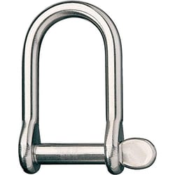 Picture of Ronstan RF1853 Wide Dee Shackle 1/4" Pin Stainless Steel Marine Hardware