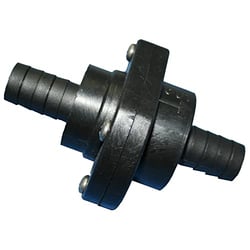 Picture of T-H Marine ILS750DP Inline Scupper Double Barb Valve - 3/4 Inch