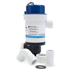 Picture of Albin 01-05-075 Twinport Aerator Pump 750 GPH 12V