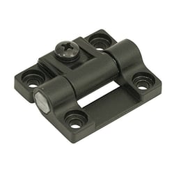 Picture of Southco E6-10-301-20 Adjustable Torque Position Control Hinge 1.69" Acetal Copolymer Black