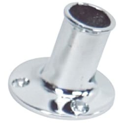 Picture of Whitecap Industries S5003C Chrome Plated Brass Flagpole Socket 1-1/4"