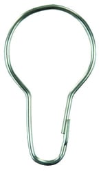 Picture of JR Products 81665 Metal Shower Curtain Rings Pack Of 12