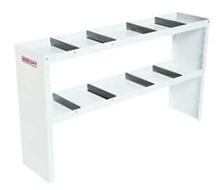Picture of Weatherguard 9336303 Heavy Duty Adjustable 2-Shelf Storage Unit 60x35x13.5