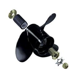 Picture of Michigan Wheel 941214 Vortex 10.125 x 14 4-Blade Aluminum Boat Propeller