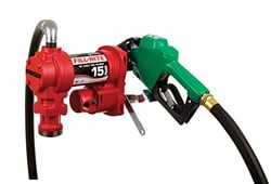 Picture of Fill-Rite FR1210HA1 12V DC Fuel Transfer Pump 15 GPM with Hose and Auto Nozzle