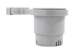 Picture of Camco 53093 Clamp-On Rail Mounted Cup Holder for 3/4" to 1-1/4" Rails - Gray