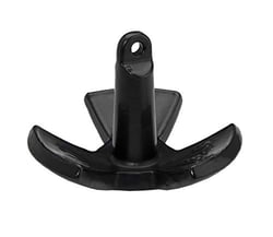 Picture of Attwood Marine 9946B1 18-Pound River Anchor with Black PVC Coating
