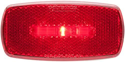 Picture of Optronics MCL0032RBB LED Marker Light Oval Red Lens Black Base