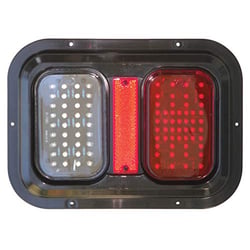 Picture of Valterra DG52721PB LED Tail Light 4-Function Rectangular 104-Diode with Backup