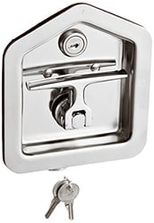 Picture of Buyers L8816 Flush Mount Stainless Steel T-Handle Latch with Lock