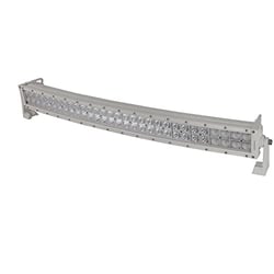 Picture of HEISE LED Lighting Systems HE-MDRC30 30" Dual Row Marine LED Light Bar Curved