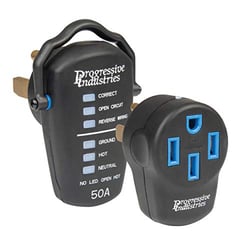 Picture of Progressive Industries PSK50 50 Amp Portable RV Surge Protector Kit with Circuit Tester