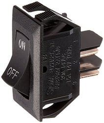 Picture of Valterra DG118UVP 12V On/Off Rocker Switch with Label - Black