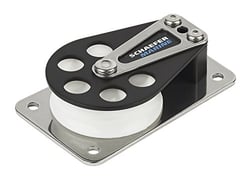 Picture of Schaefer Marine 504-11 Series 5 Single Cheek Block with Aluminum Cheek and Delrin Sheave