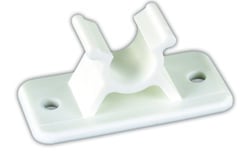 Picture of JR Race Car 10394PW C-Clip Door Holder Socket Polar White Plastic 2-Pack