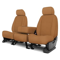 Picture of Covercraft SSC3475CABN Carhartt SeatSaver Custom Seat Cover 1st Row 40/20/40 Bench Brown