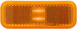 Picture of Optronics MCL40ABP Amber LED Clearance Marker Light 4" Rectangular 2-Diode