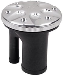 Picture of Perko 0591DPGCHR Vented Gas Fill Deck Plate - 1-1/2" Hose Straight Neck Chrome