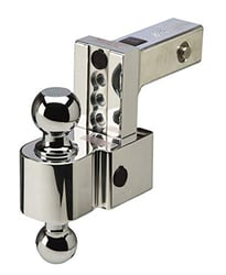 Picture of Fastway 44-00-4400 Flash Secure Adjustable Dual Locking Aluminum Ball Mount 4 Inch Drop