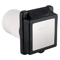 Picture of Marinco 6353ELRV.BLK 50 Amp 125/250V RV Power Inlet Black