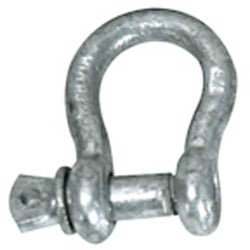 Picture of Whitecap Industries S-1534P Galvanized Anchor Shackle 1/2 Inch Round Pin