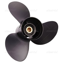 Picture of Solas 4411-135-16 Amita 3 Aluminum Propeller Suzuki 60-140HP 13.5x16 RH 3-Blade