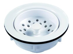 Picture of JR Products 95275 Large Kitchen Sink Strainer White