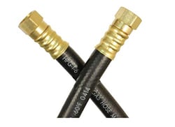 Picture of JR Products 0731635 3/8" LP Gas Supply Hose 144" Female Swivel Ends