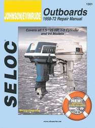 Picture of Sierra 18-01301 Seloc Repair Manual Johnson/Evinrude Outboards 1958-1972 1.5-125 HP