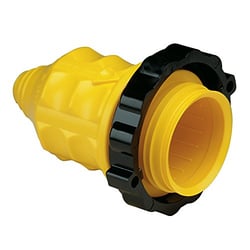 Picture of Marinco 103ELRV Cover with Easy Lock Ring 20-30A Yellow