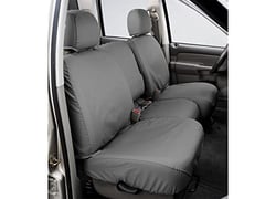 Picture of Covercraft SS8505PCGY Polycotton SeatSaver Custom Second Row Seat Cover Grey