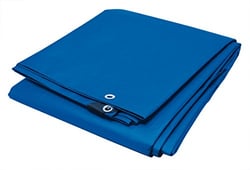 Picture of Performance Tool W6015 Heavy-Duty Poly Tarp 16' x 20' Blue