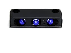 Picture of Innovative Lighting 003-4000-7 3 LED Surface Mount Step Light Red with Black Case