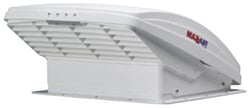 Picture of MAXXAIR VENT 0005100K Deluxe Manual RV Roof Vent Fan with White Lid
