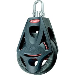 Picture of Ronstan RF55110 Series 55 Orbit Ball Bearing Single Block with Becket and Swivel Mount