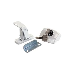 Picture of JR Products 11685 White Locking Camper Door Latch