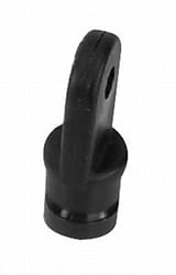 Picture of Whitecap Industries 3402BP Nylon Inside Eye Top Fitting 3/4" Black Pair