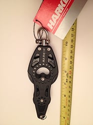 Picture of Harken 2622 57mm Carbo Air Fiddle Block with Swivel and Becket