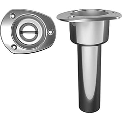 Picture of Mate Series C2000ND Stainless Steel 0° Rod & Cup Holder Open Bottom Oval Top