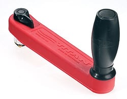 Picture of Lewmar 29145311 Red Titan Locking Winch Handle 10 Inch