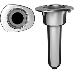 Picture of Mate Series C2000DS Elite Screwless 316 Stainless Steel Rod & Cup Holder 0° Drain Oval Top