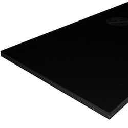 Picture of Taco Metals P10-5012BLK27-1C Marine Lumber Starboard Sheet 12" x 27" x 1/2" Black