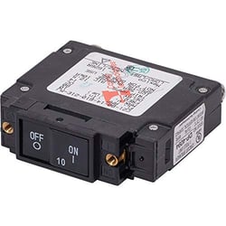 Picture of Blue Sea Systems 7441 UL-489 Circuit Breaker 10A DC Flat Rocker