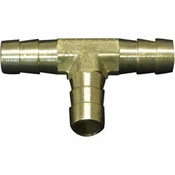Picture of Helix Racing Products 0531460 Brass 3-Way Hose Splicer 1/4"
