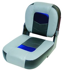 Picture of Wise Seating 3305-1880 Pro-Angler Tour Series 14" Center Boat Seat Marble Grey/Blueberry