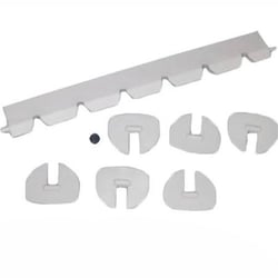 Picture of Coleman 9330A3091 Air Conditioner Ceiling Louver Assembly - White